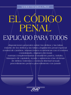 El código penal explicado para todos - Audiobook